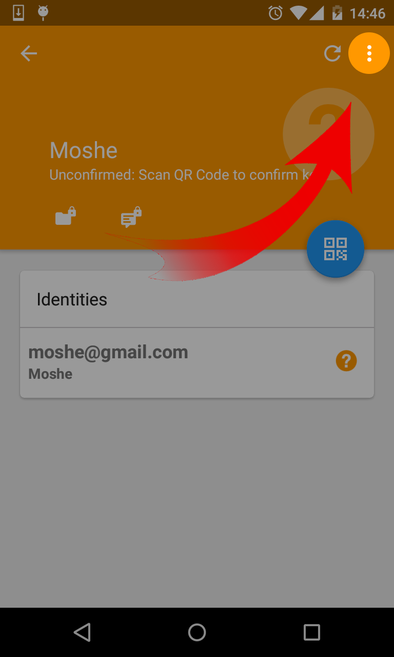 Press the button in the upper right corner of the screen